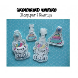 Stickserie - Glitzerpupser ITH SnappyTag